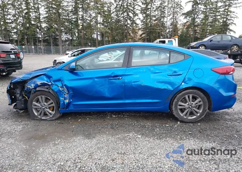 2018 Hyundai Elantra Sel из США, поврежденный, VIN 5NPD84LF3JH395992